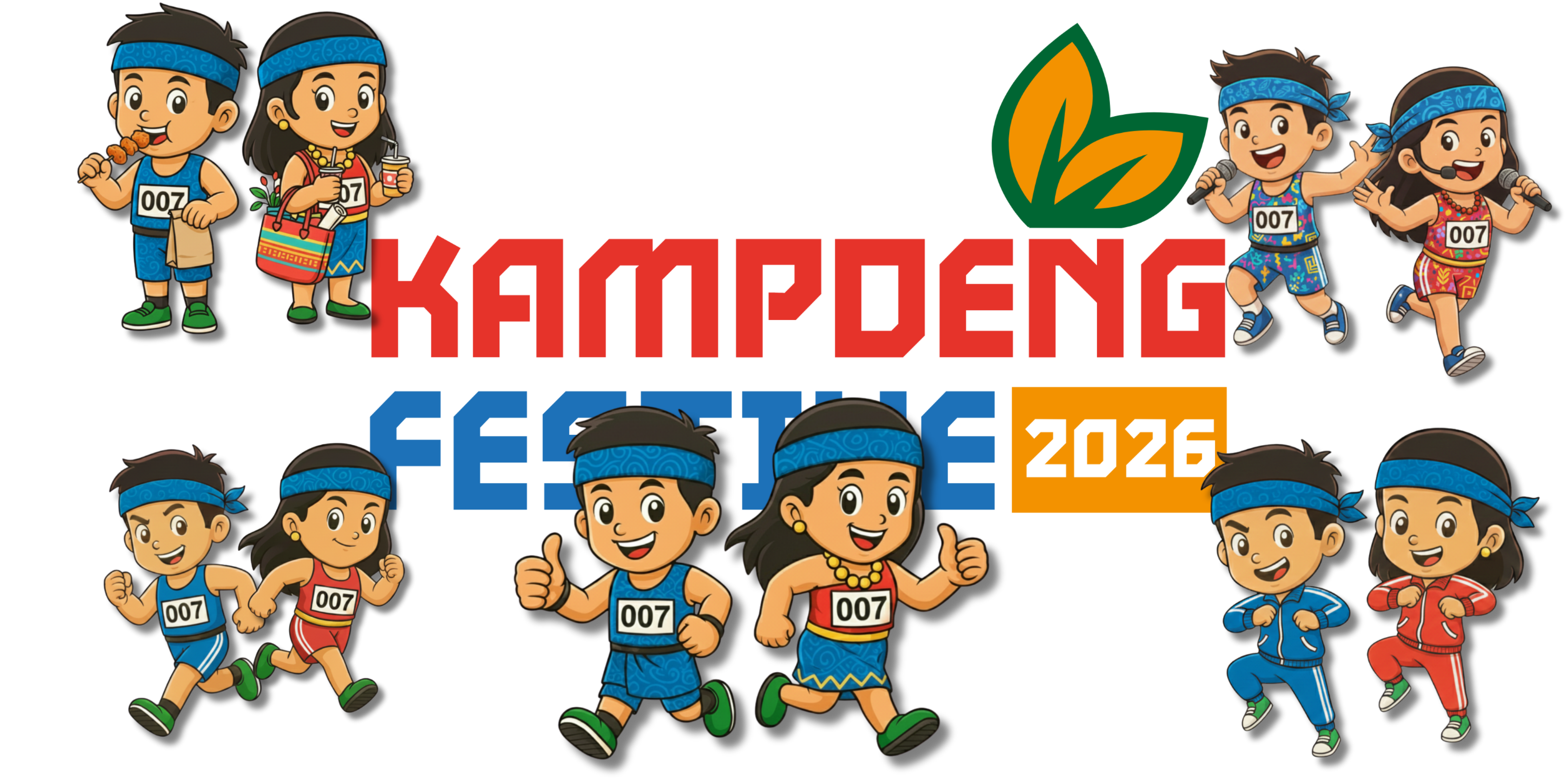 Maskot Kampoeng Festive